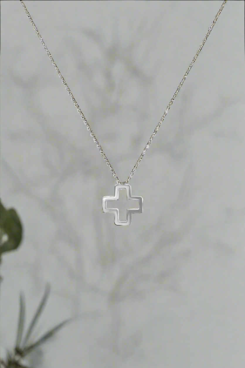 a cross pendant 