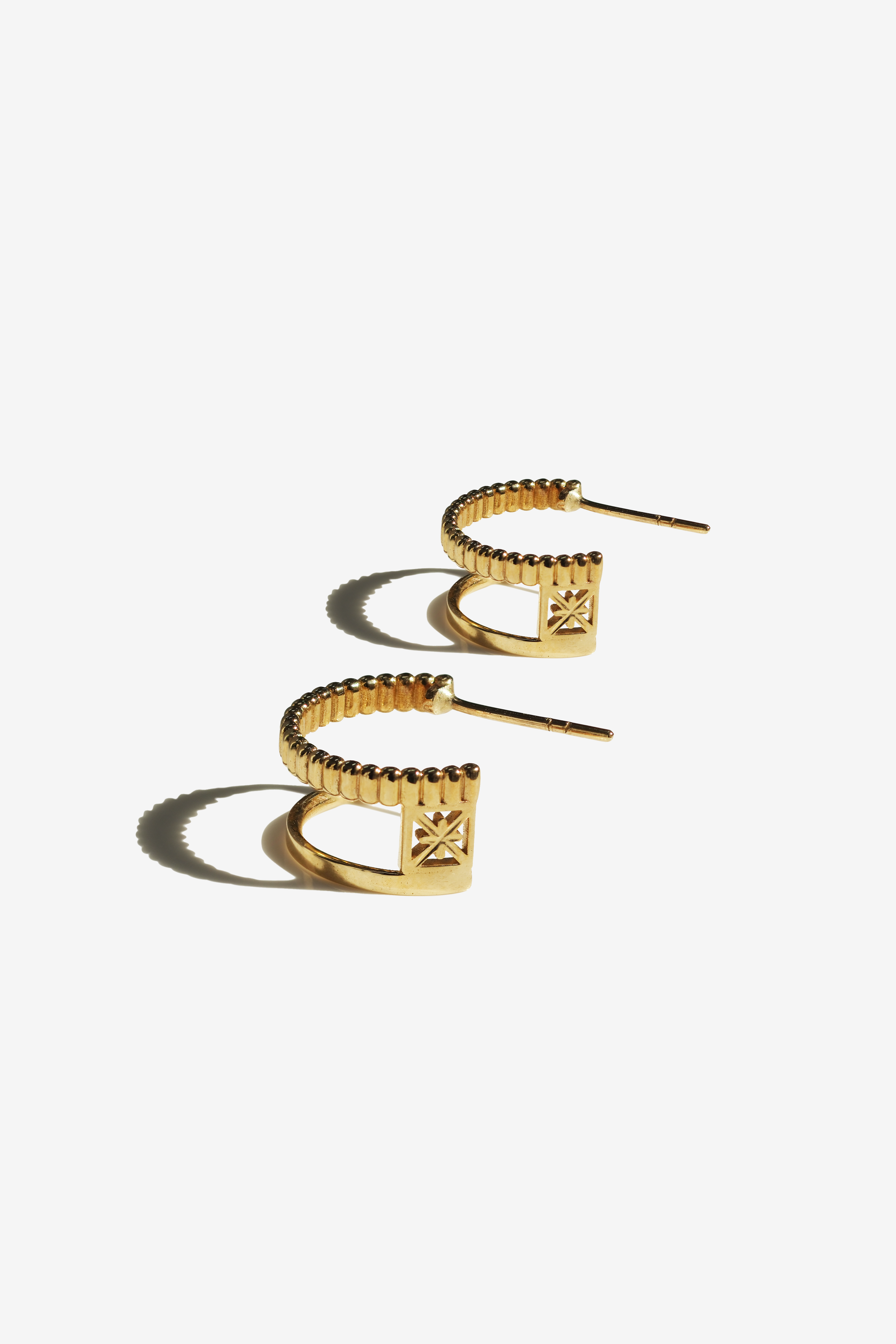 Endless Twin Hoop Earrings