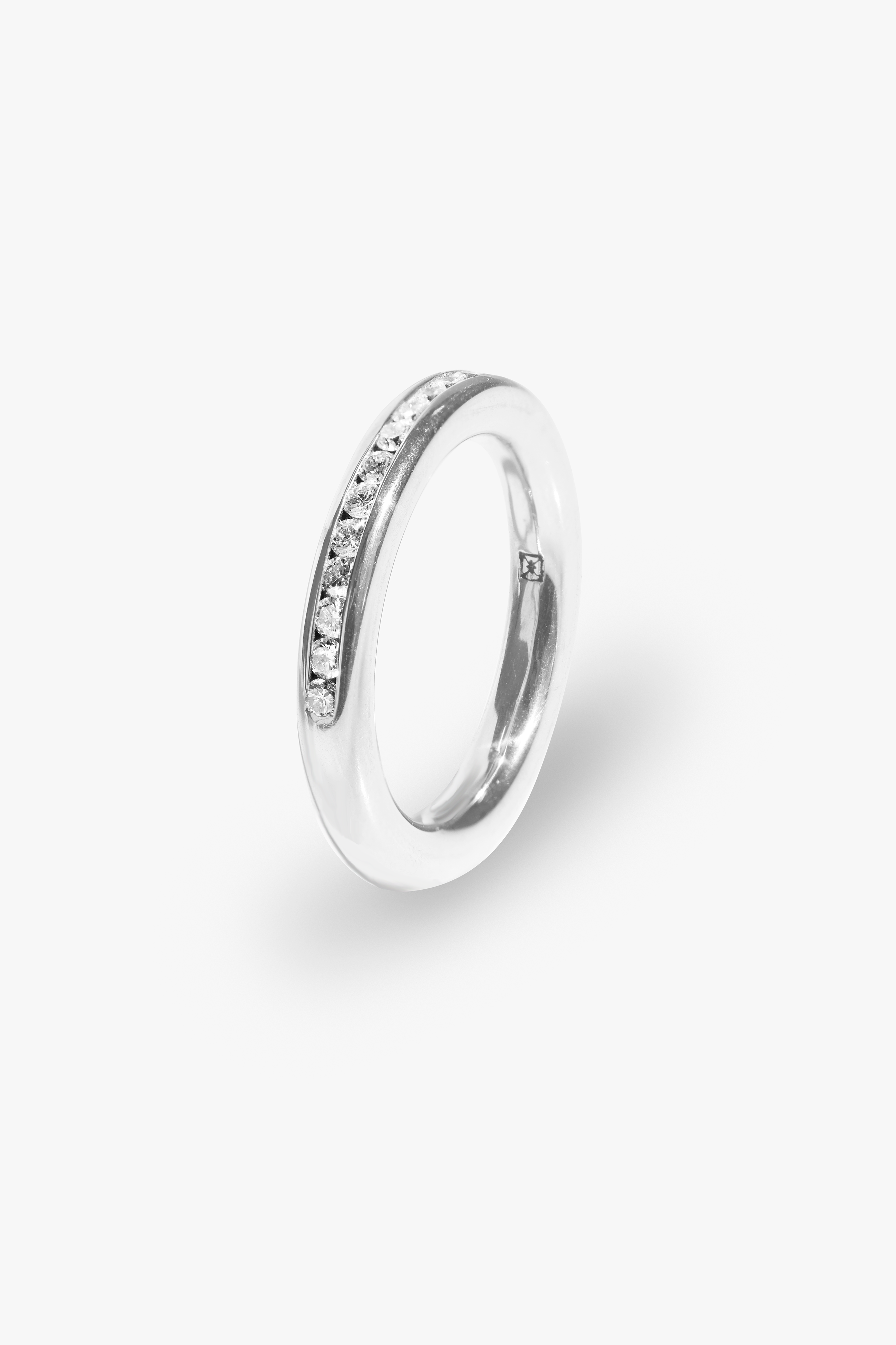 Round Diamonds Channel Set